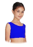 TOP DANZA LYCRA CORTO CON SPALLINE SPESSE ROYAL BAMBINA